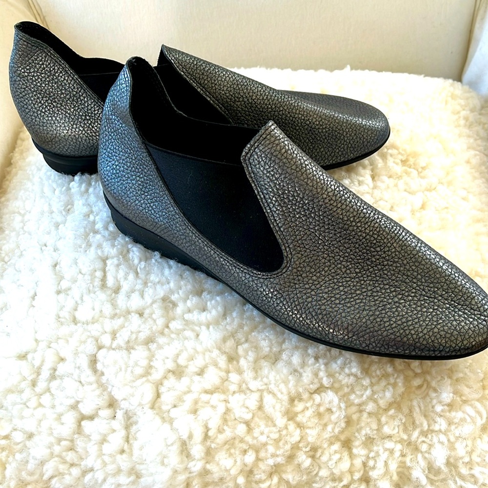 Arche Naskwa Slip-On Boot Black Metallic Size 9 1/2
